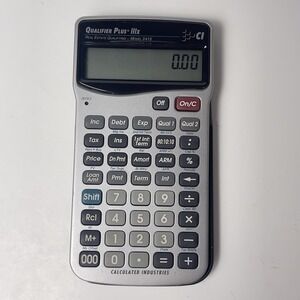 Qualifier Plus IIIx 3415 Residential  Real Estate Financial Calculator & Cover‎